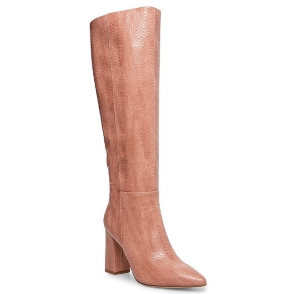 NIB Madden Girl Firefly Boots in Nude Multi
